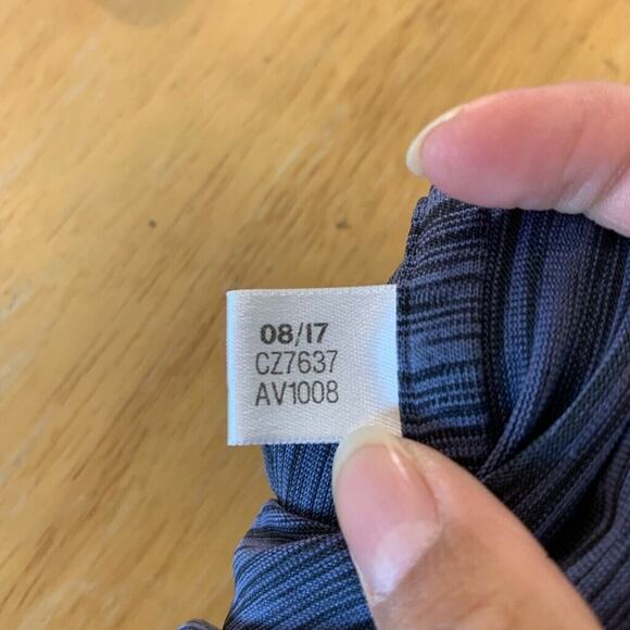 Adidas Hoodie Womens M Medium Multi Quarter Zip Lightweight Stripe Sleeve Shirt - Picture 10 of 12